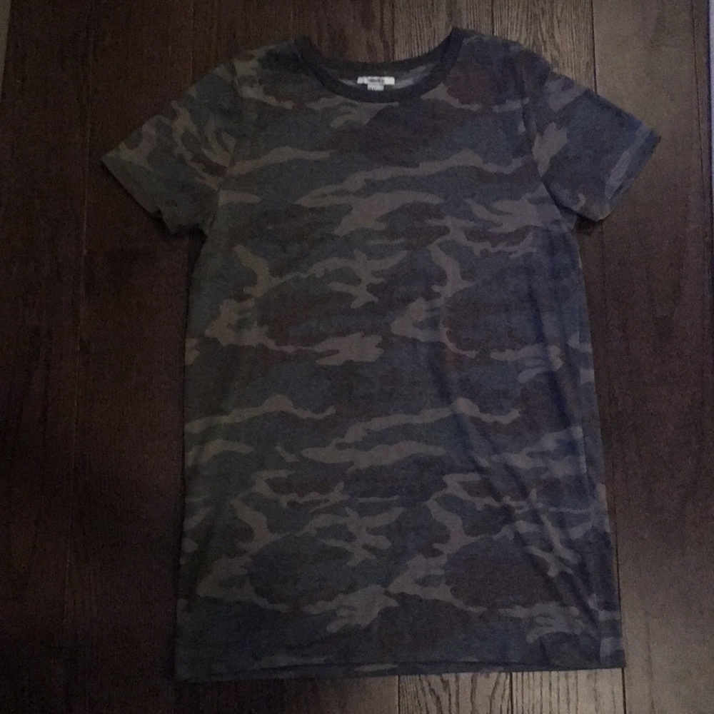 Forever 21 Camo T-Shirt Dress, Size Large